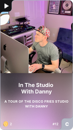 In the Studio with Danny