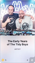 The Early Years of The Tidy Boys