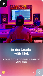 In the Studio with Nick