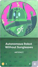 Autonomous Robot Without Sunglasses