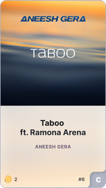 Taboo ft. Ramona Arena
